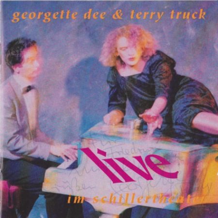 Musikerportrait vom Pianisten Terry Truck und der Sängerin Georgette Dee für das CD-Cover ihres Live-Albums
