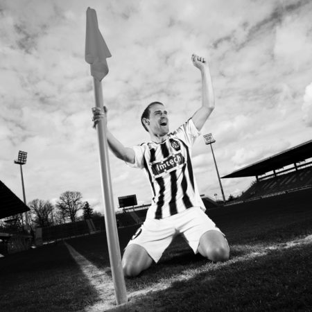 Unternehmensfotografie Fussballverein VFR Aalen für Sky Sports